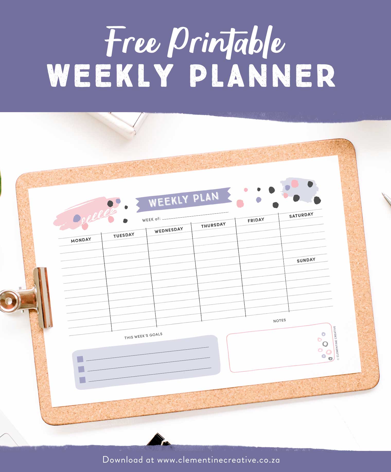 free editable weekly planner 2018 for the mac